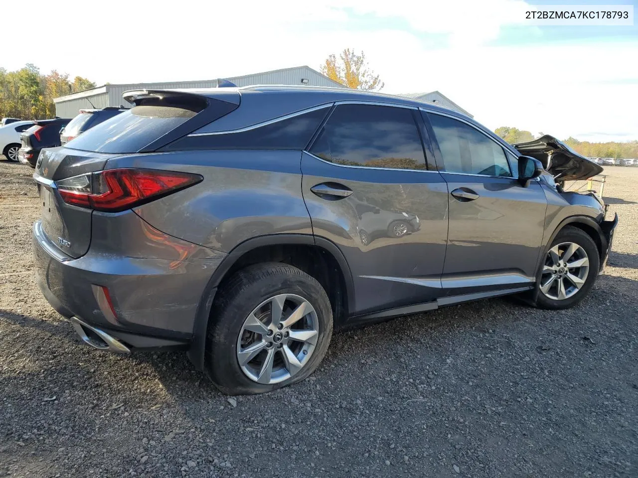 2019 Lexus Rx 350 Base VIN: 2T2BZMCA7KC178793 Lot: 75837034