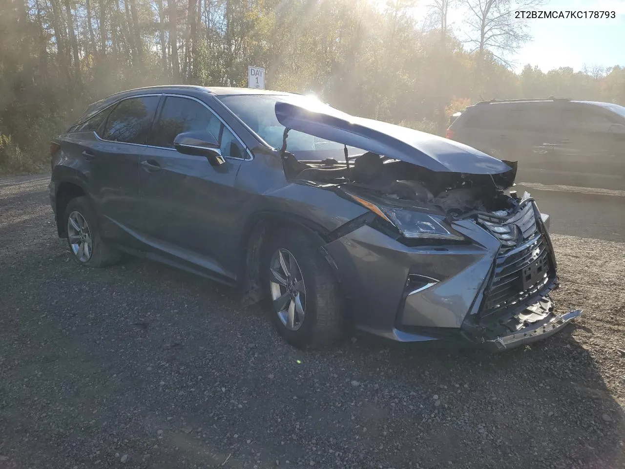 2019 Lexus Rx 350 Base VIN: 2T2BZMCA7KC178793 Lot: 75837034