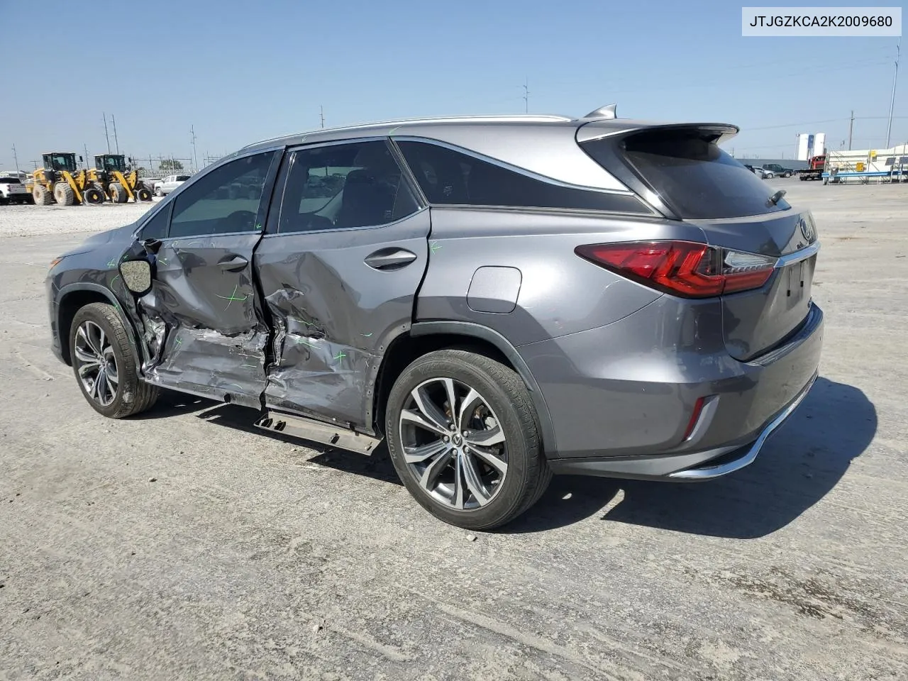 2019 Lexus Rx 350 L VIN: JTJGZKCA2K2009680 Lot: 76076724