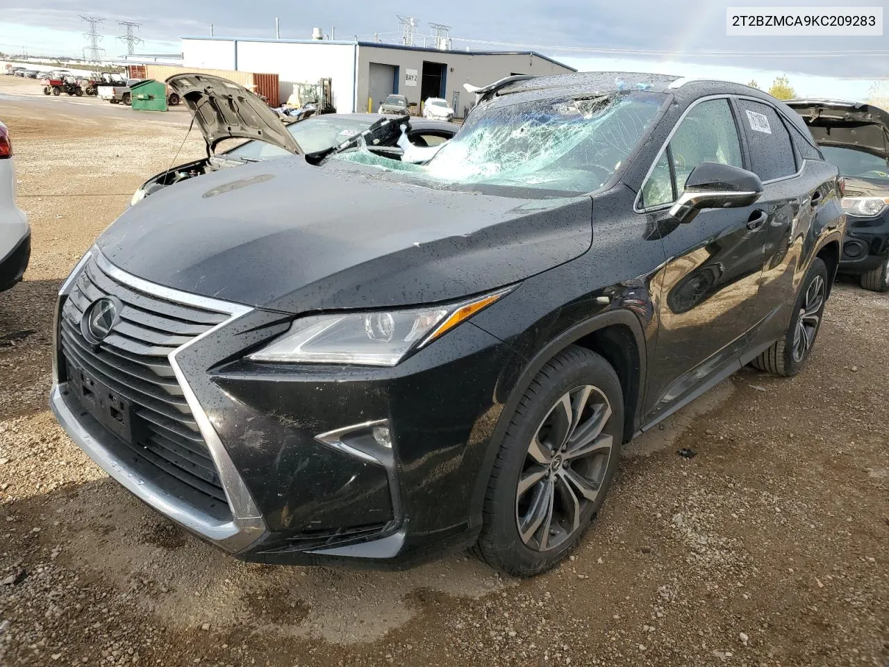 2019 Lexus Rx 350 Base VIN: 2T2BZMCA9KC209283 Lot: 76118064