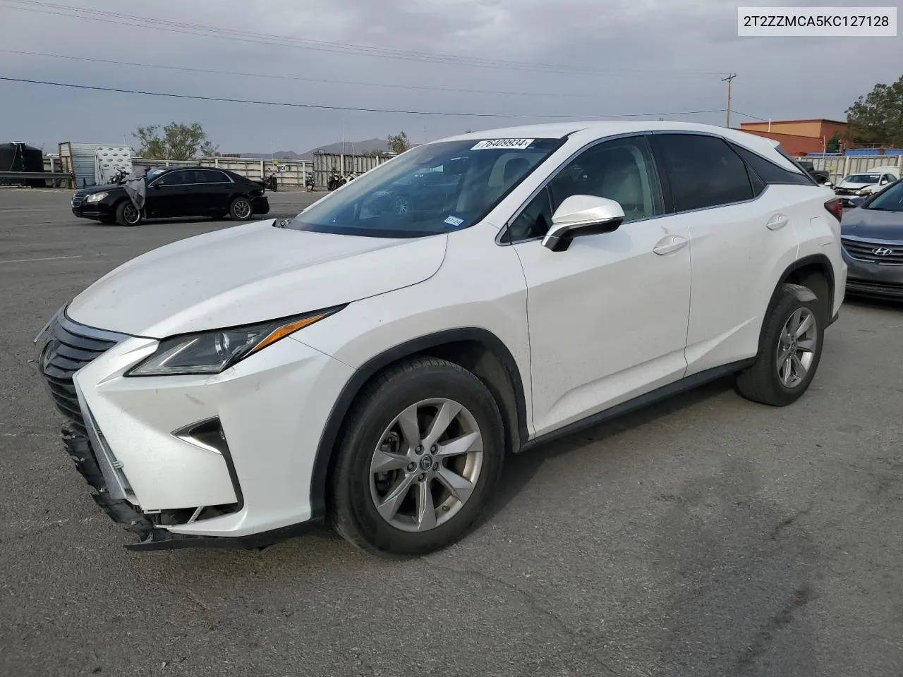 2019 Lexus Rx 350 Base VIN: 2T2ZZMCA5KC127128 Lot: 76409934