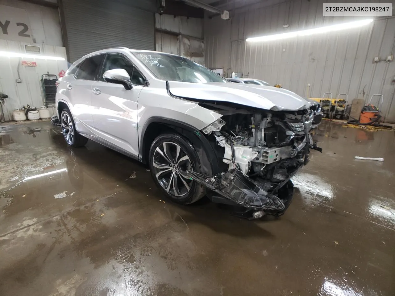 2019 Lexus Rx 350 Base VIN: 2T2BZMCA3KC198247 Lot: 76609454