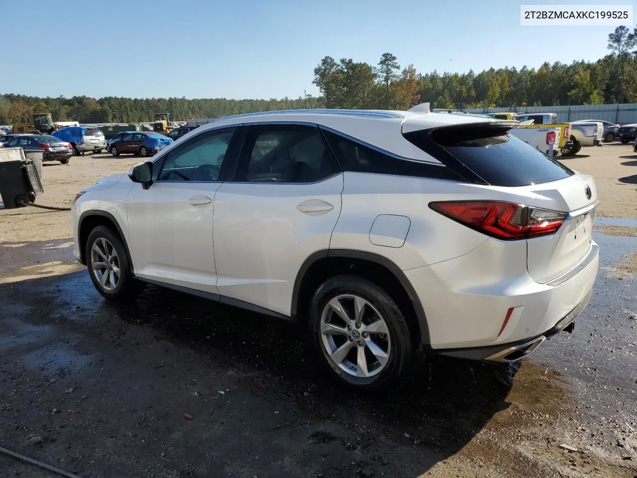 2019 Lexus Rx 350 Base VIN: 2T2BZMCAXKC199525 Lot: 77352914