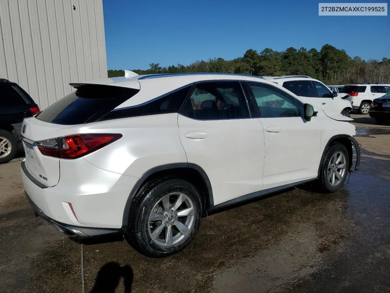 2019 Lexus Rx 350 Base VIN: 2T2BZMCAXKC199525 Lot: 77352914