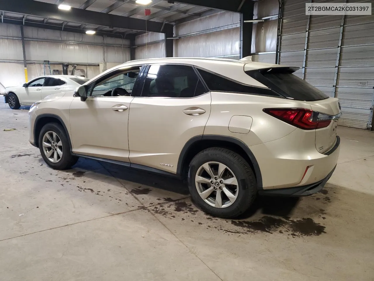 2019 Lexus Rx 450H Base VIN: 2T2BGMCA2KC031397 Lot: 77543234