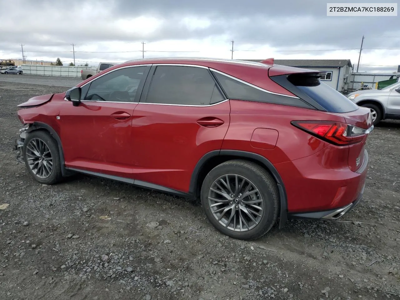 2019 Lexus Rx 350 Base VIN: 2T2BZMCA7KC188269 Lot: 77649574