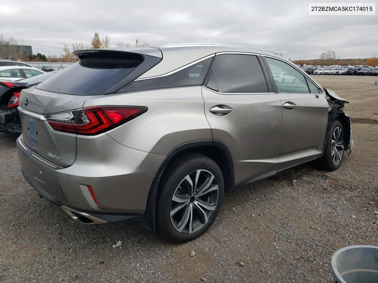 2019 Lexus Rx 350 Base VIN: 2T2BZMCA5KC174015 Lot: 77912504