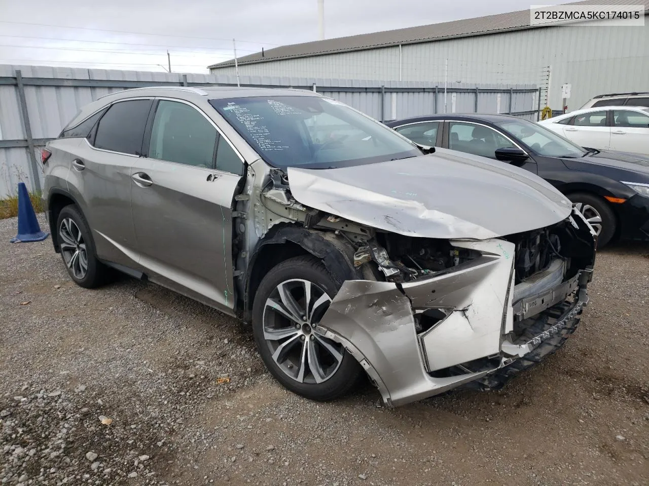 2019 Lexus Rx 350 Base VIN: 2T2BZMCA5KC174015 Lot: 77912504