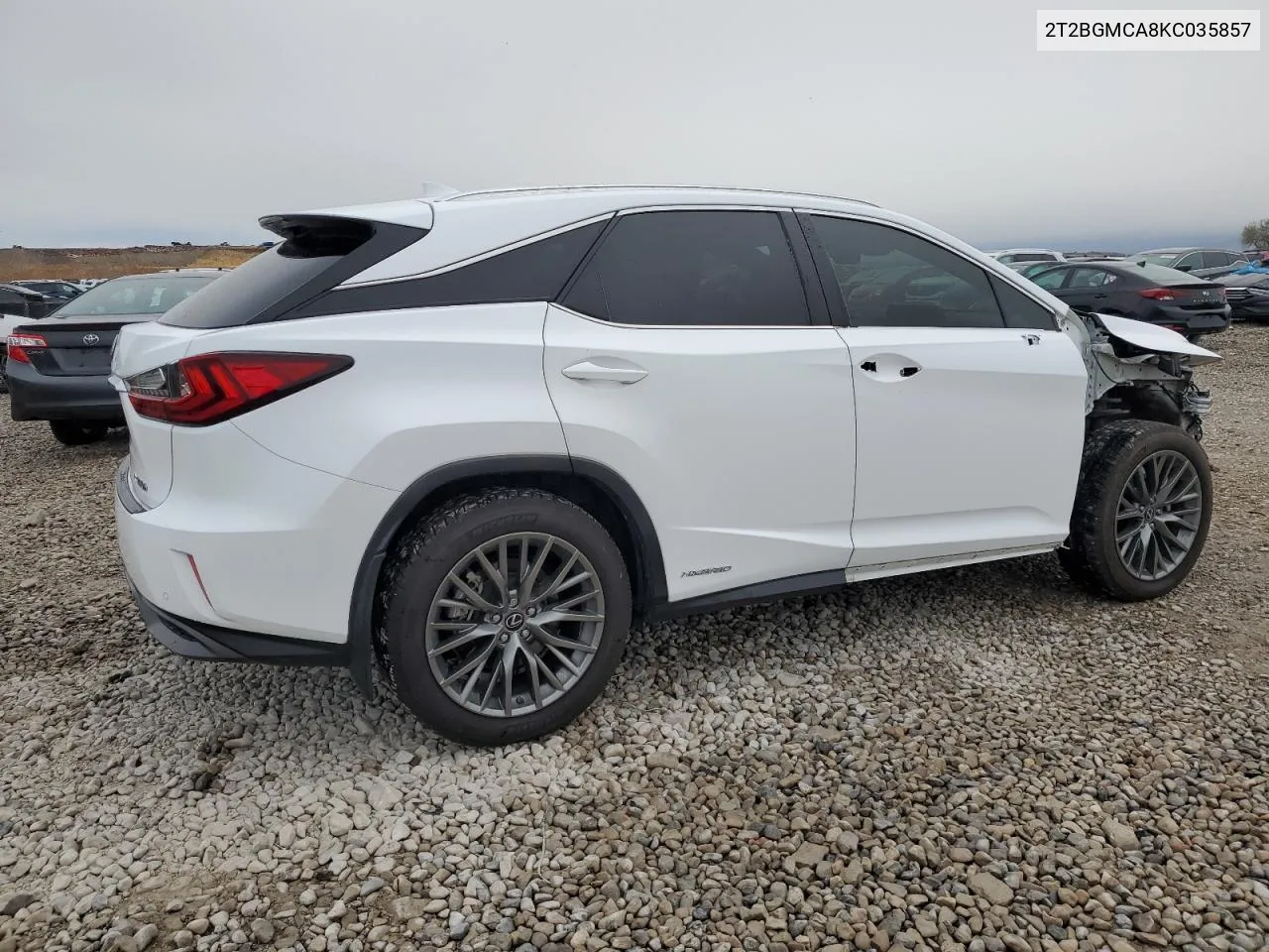 2019 Lexus Rx 450H Base VIN: 2T2BGMCA8KC035857 Lot: 78161824