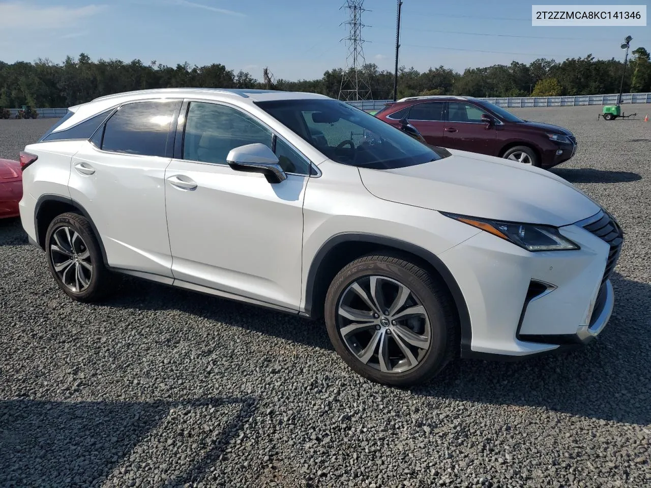 2019 Lexus Rx 350 Base VIN: 2T2ZZMCA8KC141346 Lot: 78283934