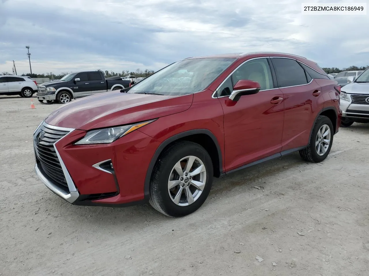 2019 Lexus Rx 350 Base VIN: 2T2BZMCA8KC186949 Lot: 78312614