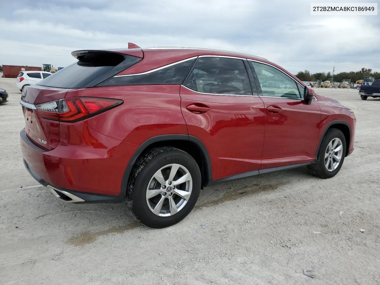 2019 Lexus Rx 350 Base VIN: 2T2BZMCA8KC186949 Lot: 78312614