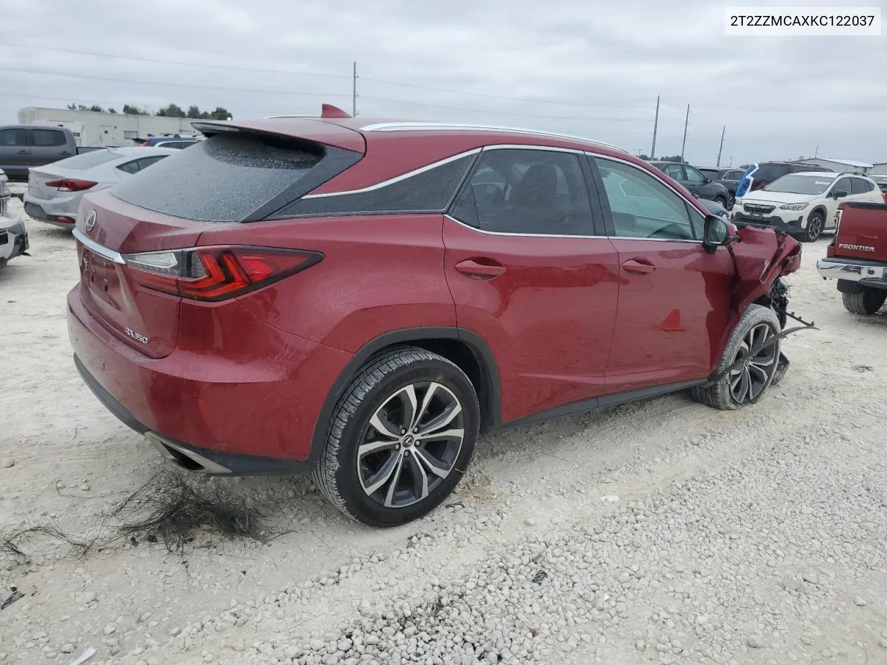 2019 Lexus Rx 350 Base VIN: 2T2ZZMCAXKC122037 Lot: 78690364