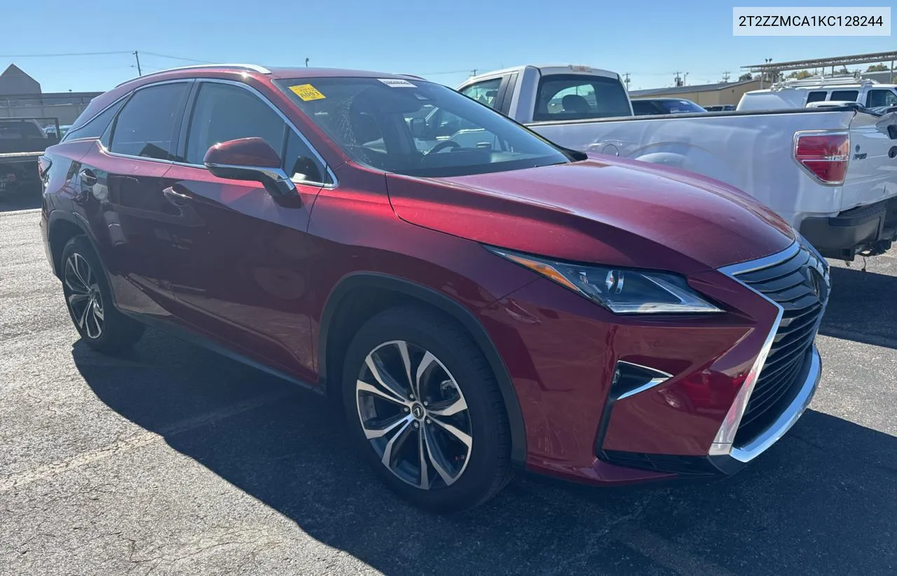 2019 Lexus Rx 350 Base VIN: 2T2ZZMCA1KC128244 Lot: 79081534