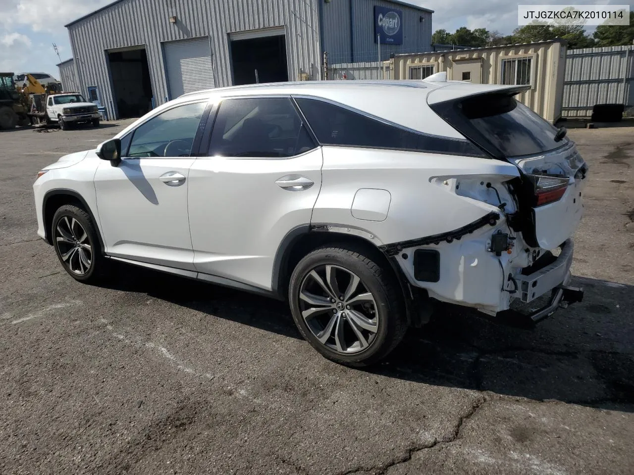 2019 Lexus Rx 350 L VIN: JTJGZKCA7K2010114 Lot: 79253274