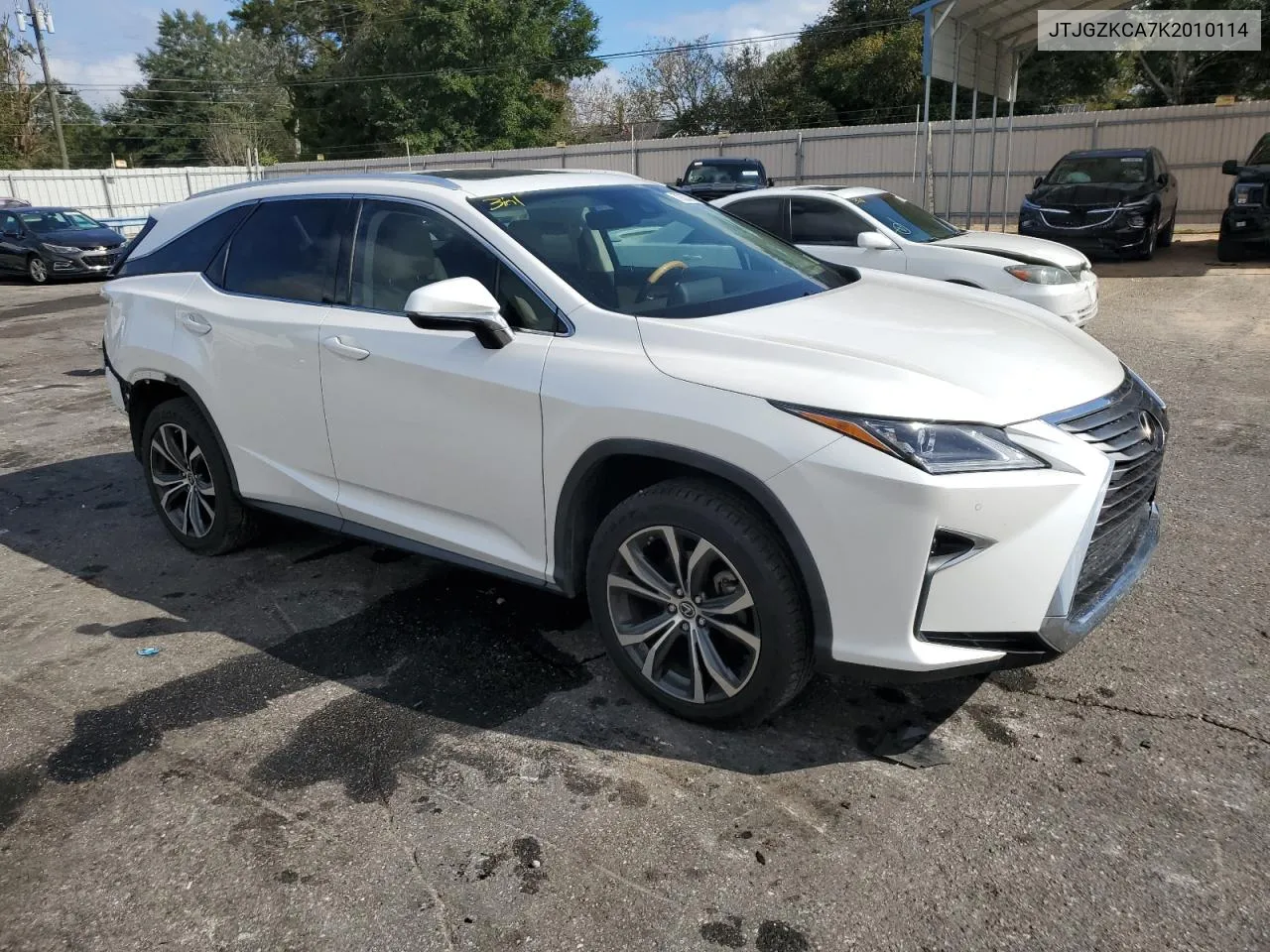 2019 Lexus Rx 350 L VIN: JTJGZKCA7K2010114 Lot: 79253274