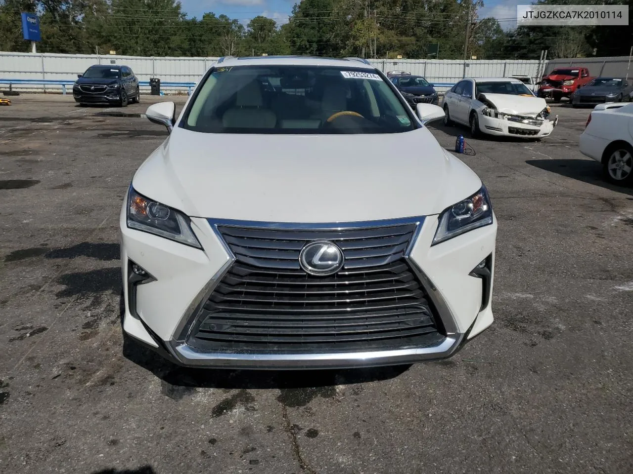 2019 Lexus Rx 350 L VIN: JTJGZKCA7K2010114 Lot: 79253274