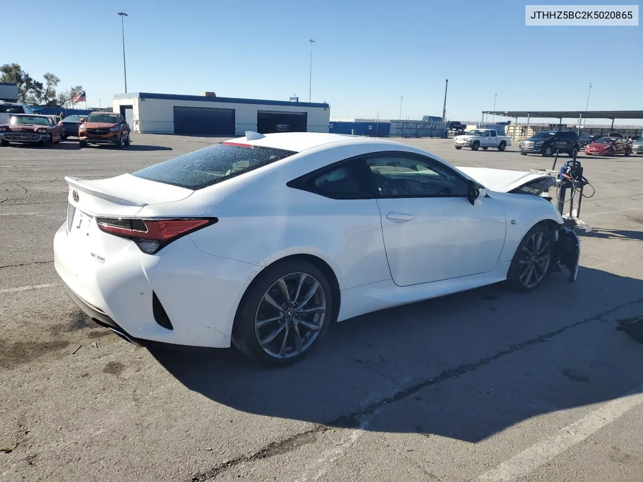 2019 Lexus Rc 350 VIN: JTHHZ5BC2K5020865 Lot: 79308794