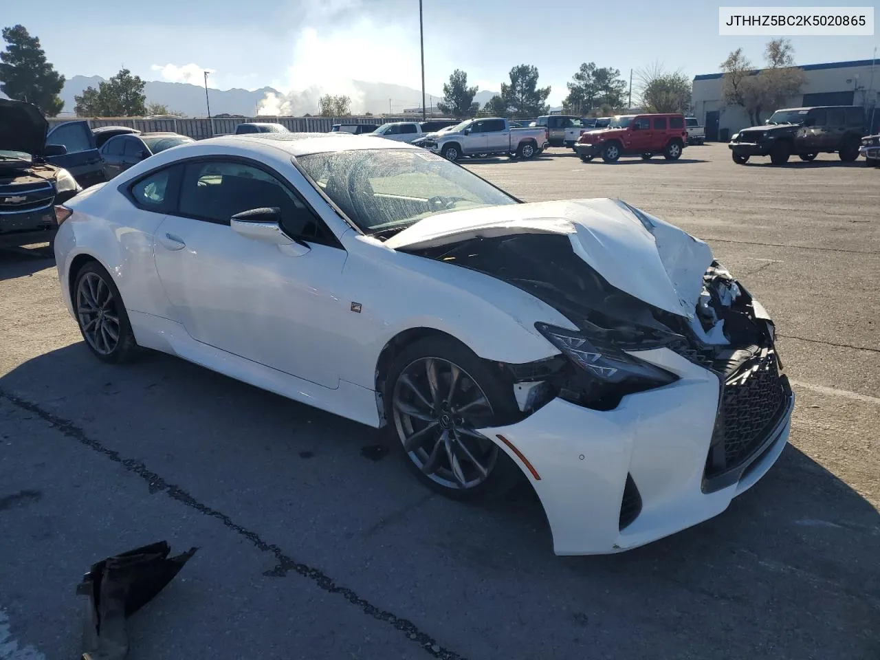 2019 Lexus Rc 350 VIN: JTHHZ5BC2K5020865 Lot: 79308794