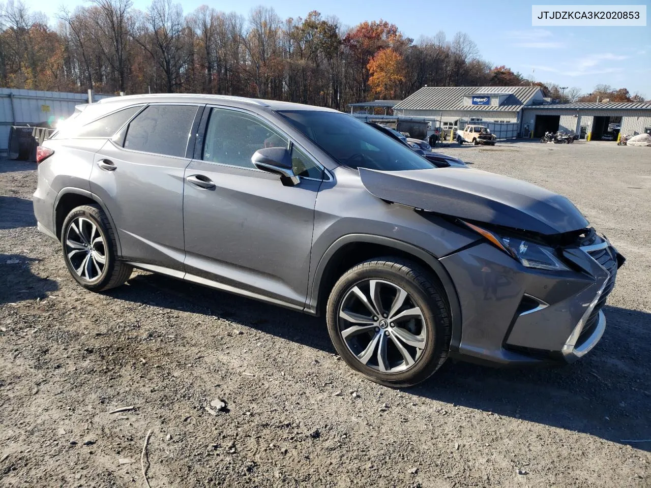 2019 Lexus Rx 350 L VIN: JTJDZKCA3K2020853 Lot: 79467634