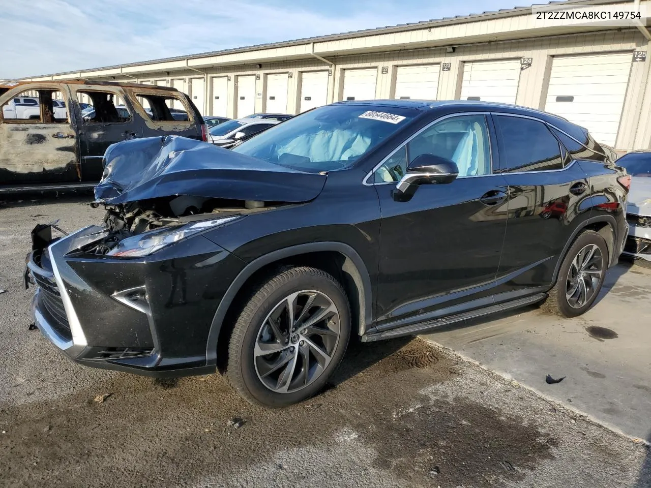 2019 Lexus Rx 350 Base VIN: 2T2ZZMCA8KC149754 Lot: 80544664