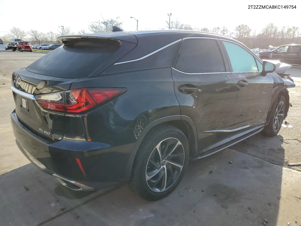 2019 Lexus Rx 350 Base VIN: 2T2ZZMCA8KC149754 Lot: 80544664