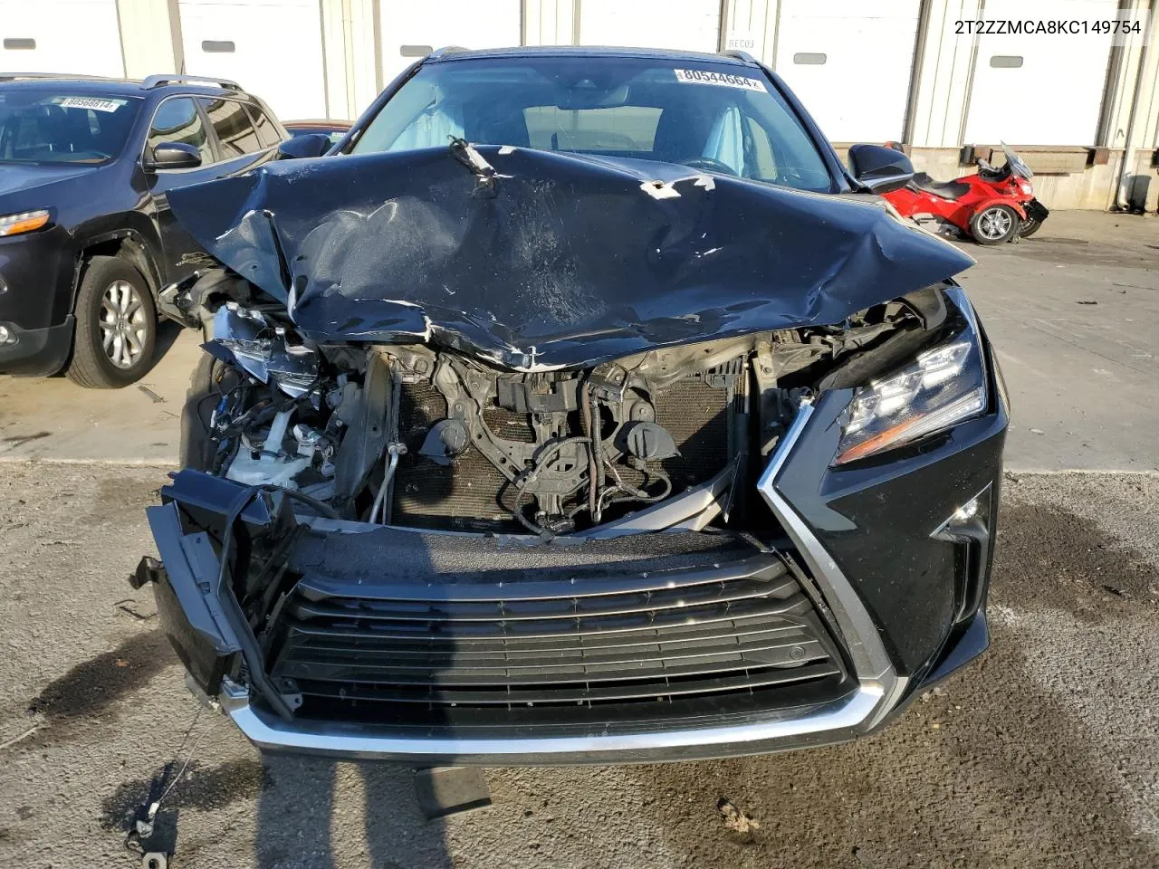 2019 Lexus Rx 350 Base VIN: 2T2ZZMCA8KC149754 Lot: 80544664