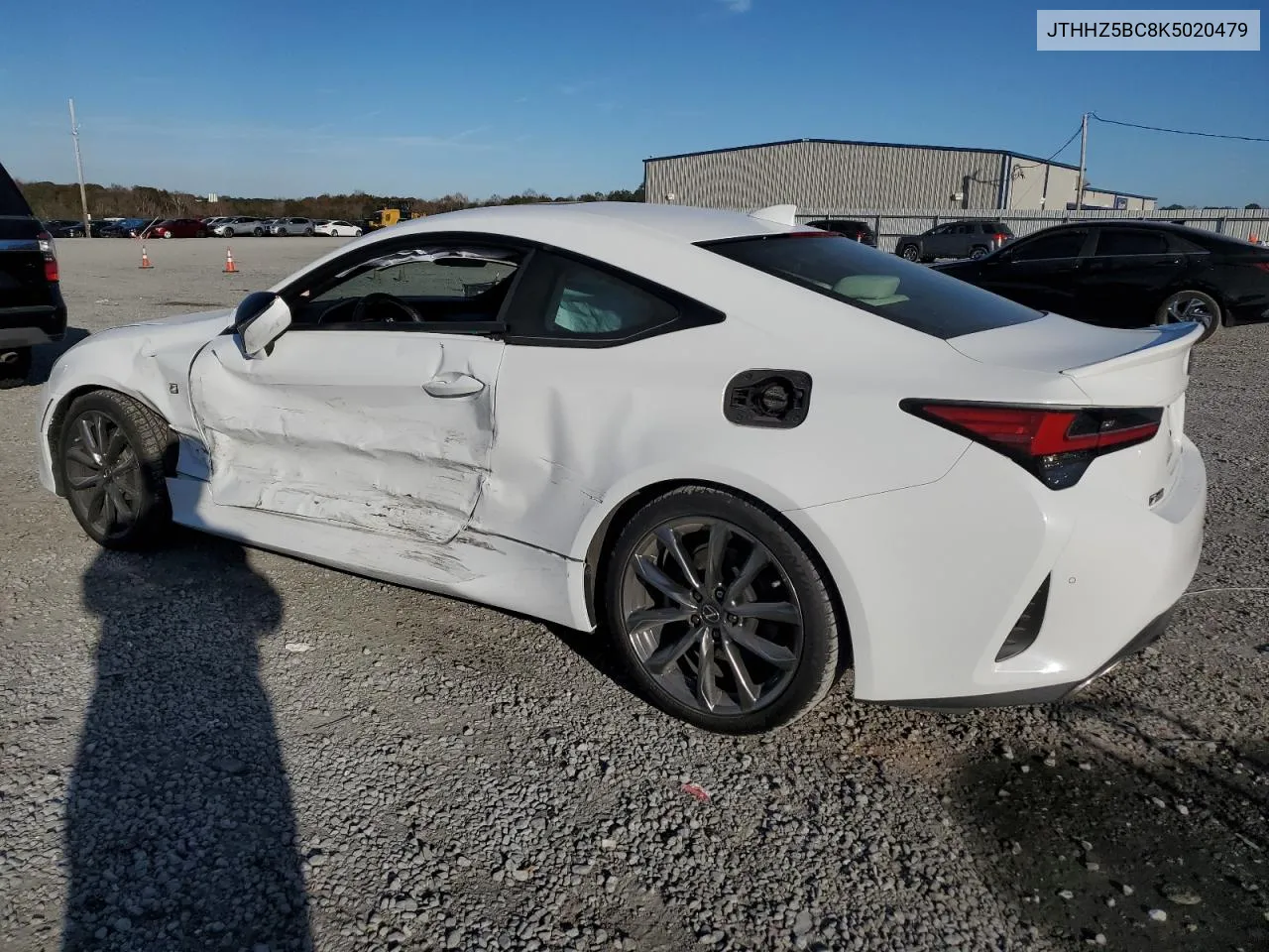 2019 Lexus Rc 350 VIN: JTHHZ5BC8K5020479 Lot: 80762974