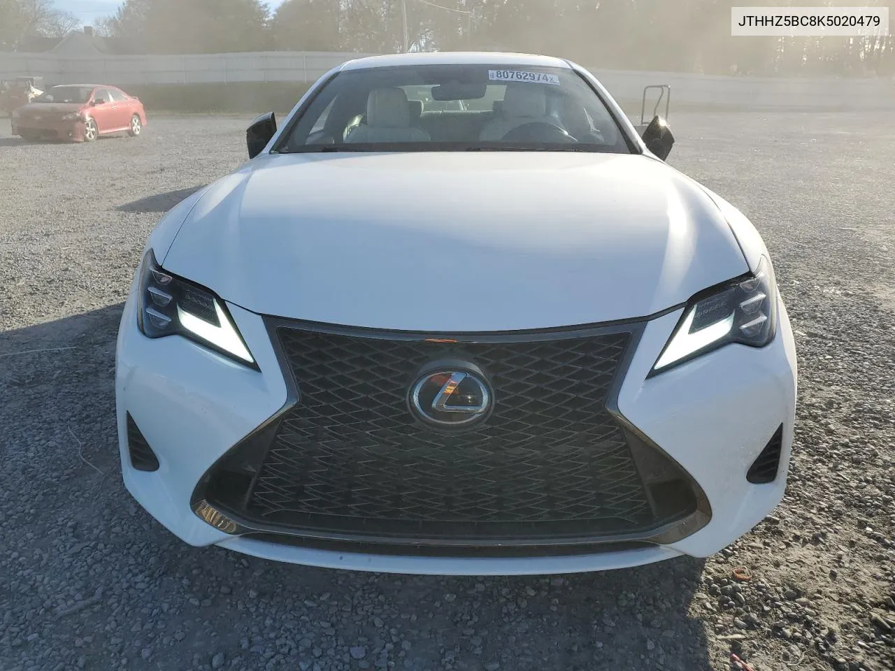 2019 Lexus Rc 350 VIN: JTHHZ5BC8K5020479 Lot: 80762974