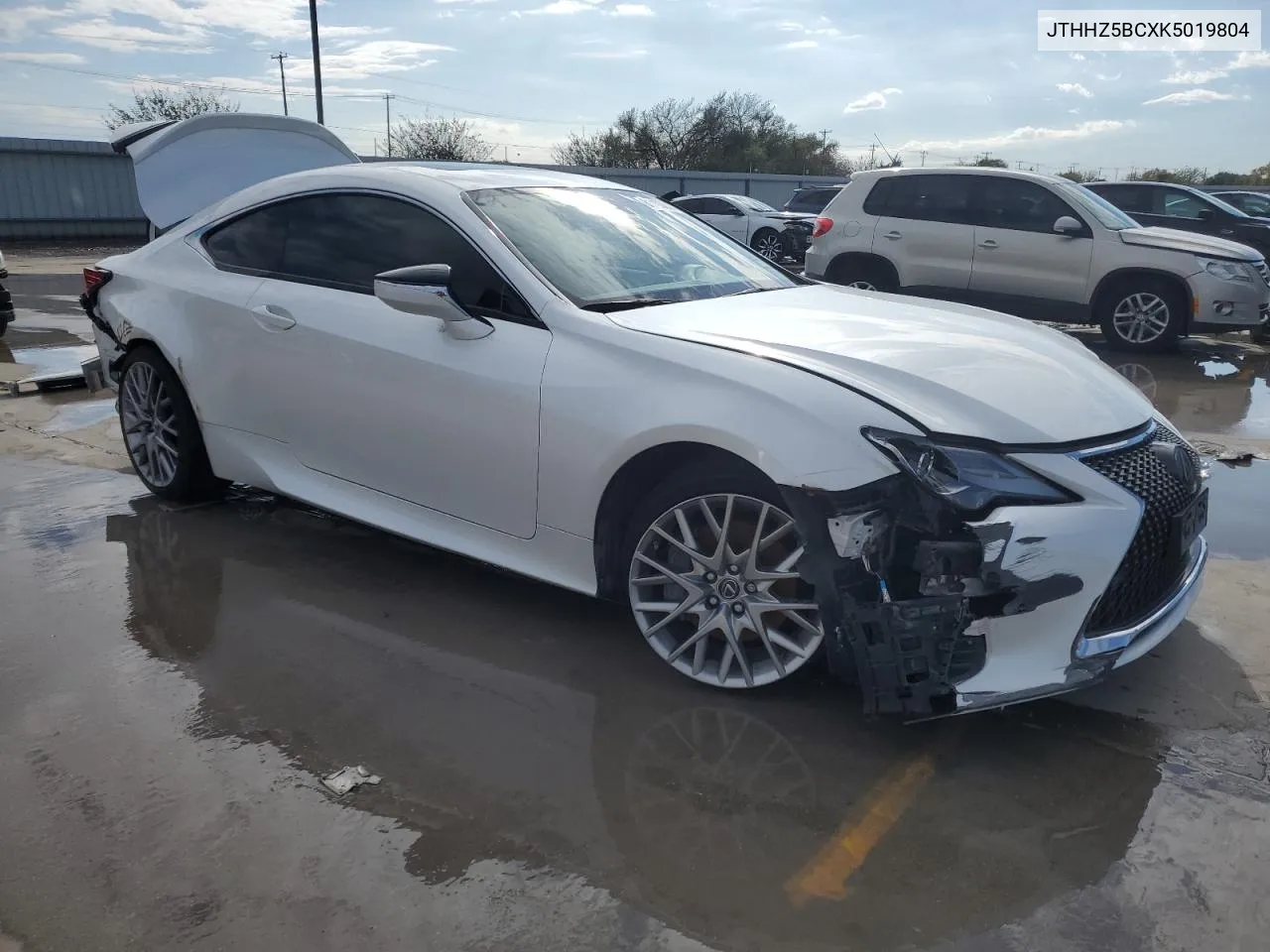 2019 Lexus Rc 350 VIN: JTHHZ5BCXK5019804 Lot: 81103014