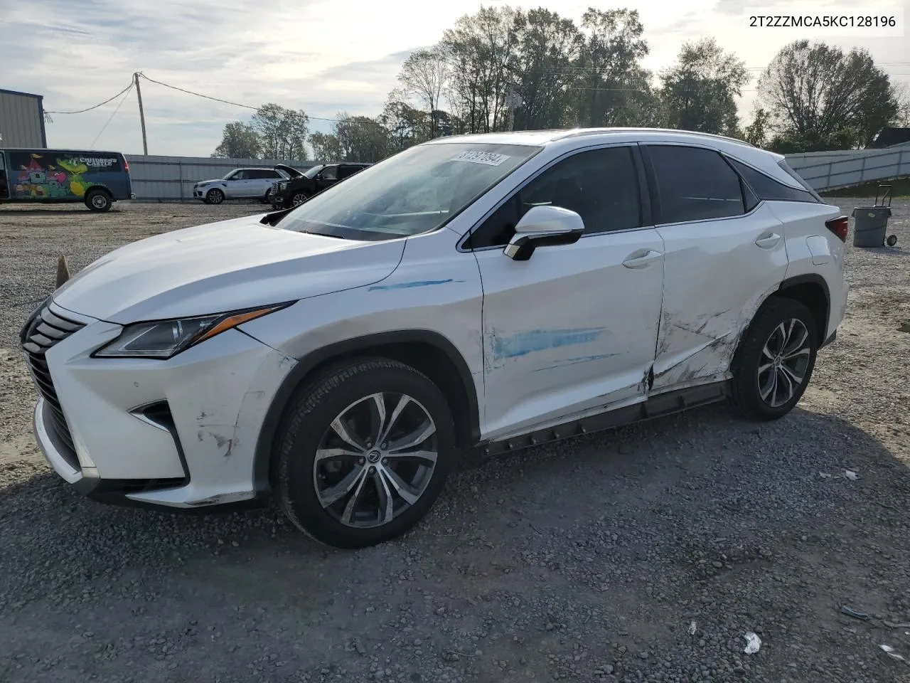 2019 Lexus Rx 350 Base VIN: 2T2ZZMCA5KC128196 Lot: 81297094