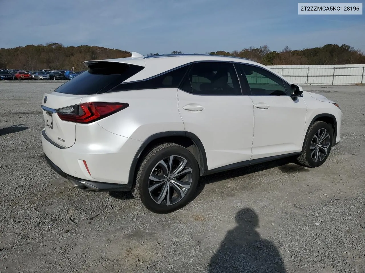 2019 Lexus Rx 350 Base VIN: 2T2ZZMCA5KC128196 Lot: 81297094