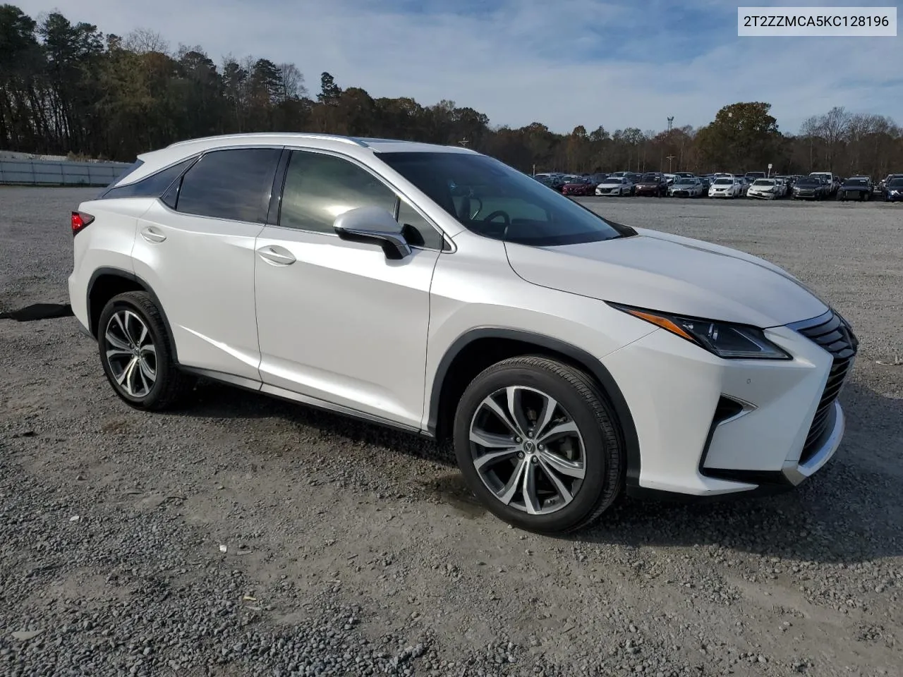 2019 Lexus Rx 350 Base VIN: 2T2ZZMCA5KC128196 Lot: 81297094