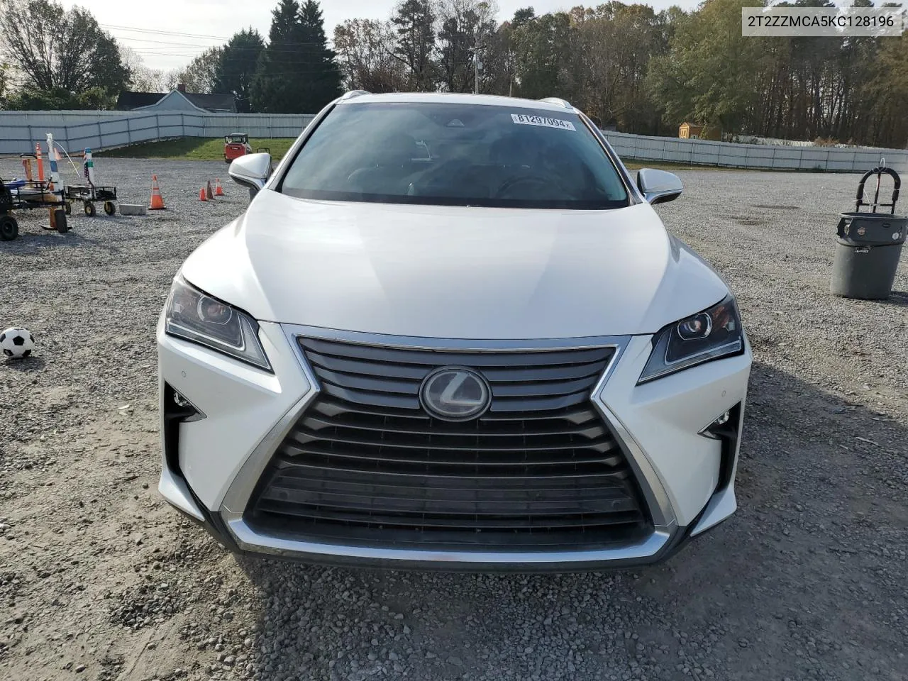 2019 Lexus Rx 350 Base VIN: 2T2ZZMCA5KC128196 Lot: 81297094