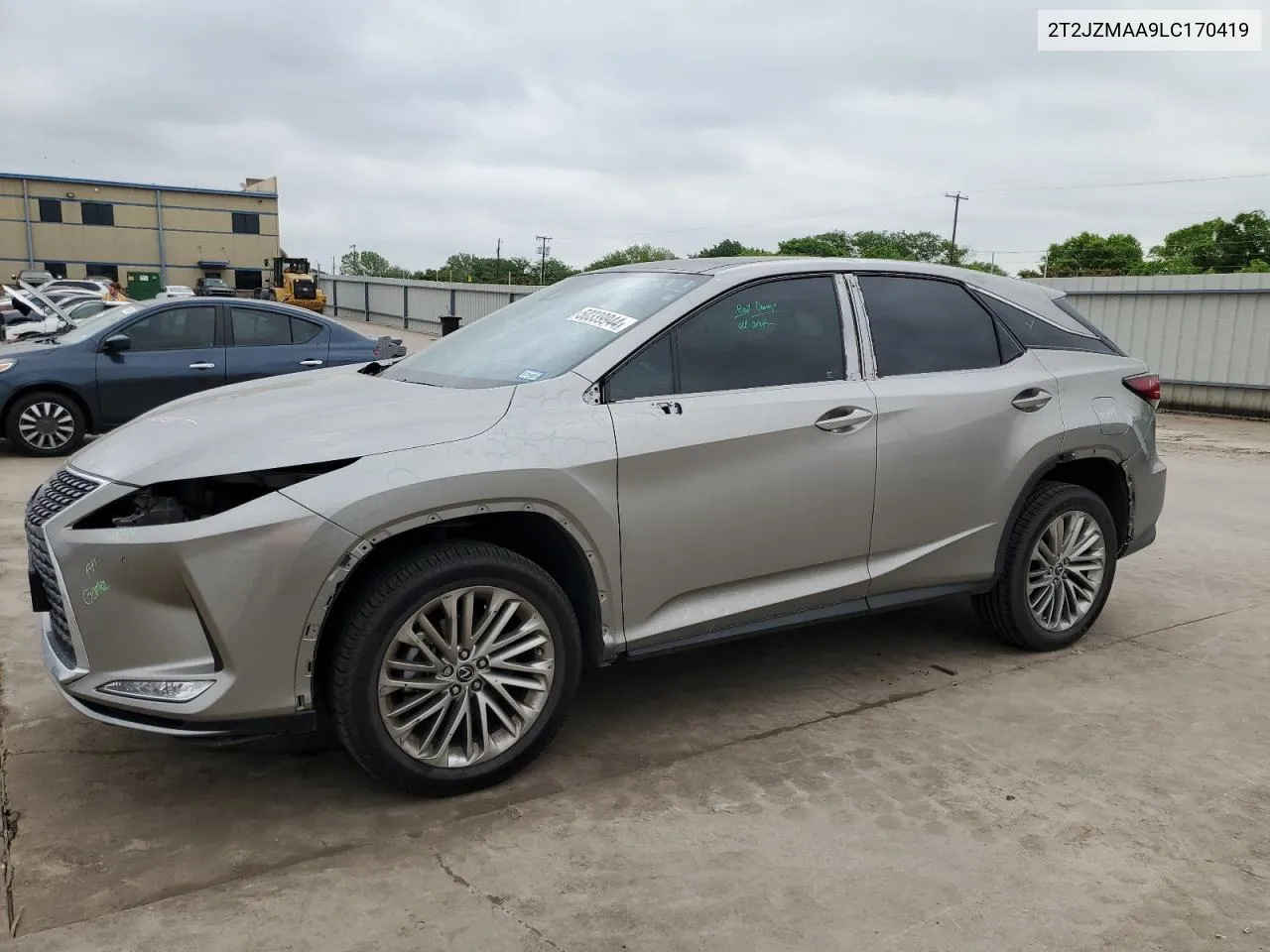 2020 Lexus Rx 350 VIN: 2T2JZMAA9LC170419 Lot: 50339944