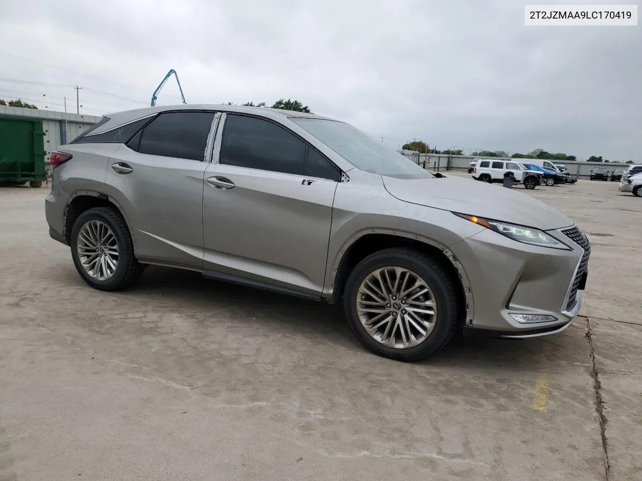 2T2JZMAA9LC170419 2020 Lexus Rx 350