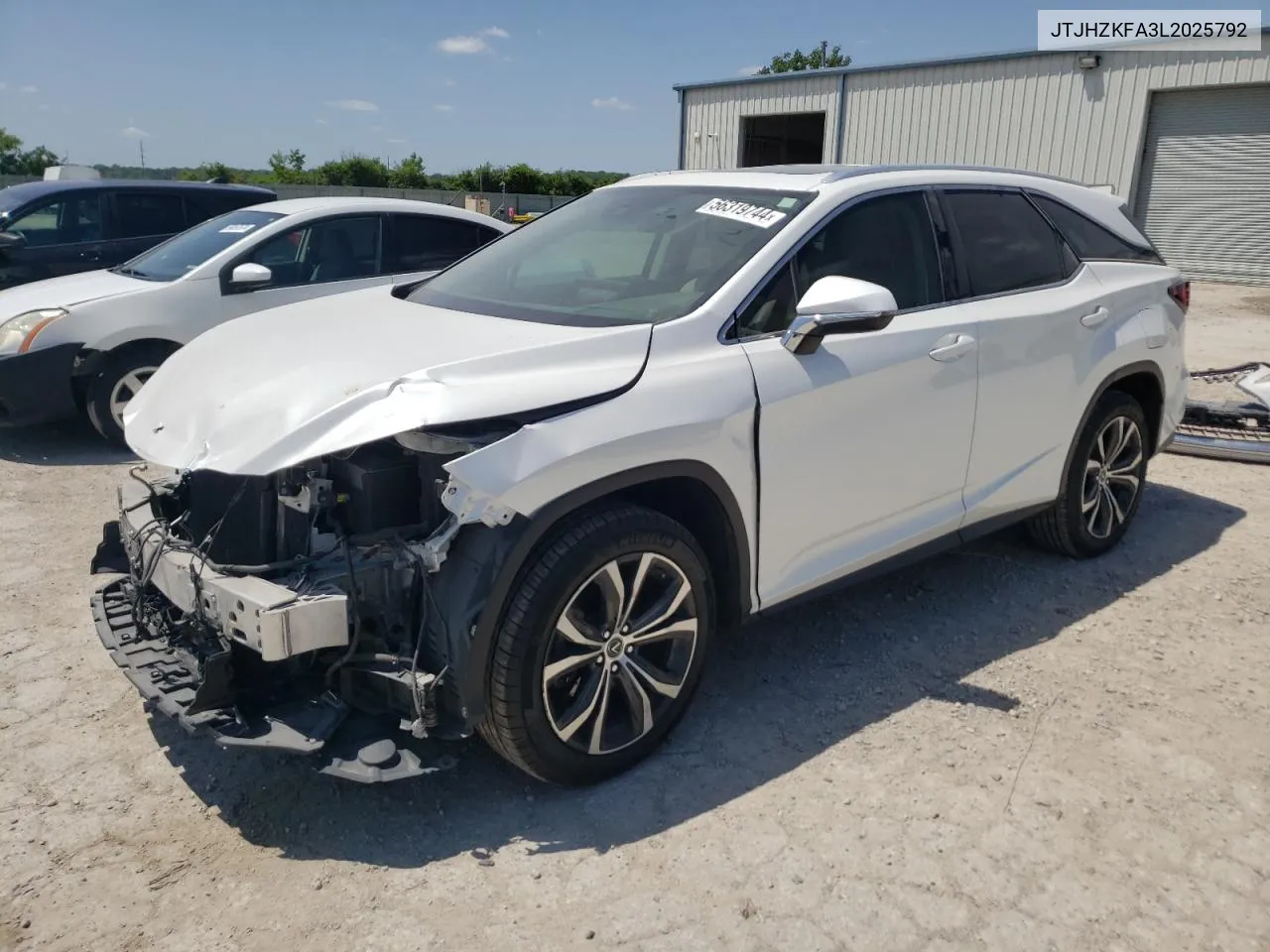 2020 Lexus Rx 350 L VIN: JTJHZKFA3L2025792 Lot: 56319744