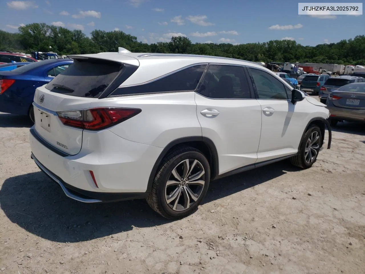 2020 Lexus Rx 350 L VIN: JTJHZKFA3L2025792 Lot: 56319744