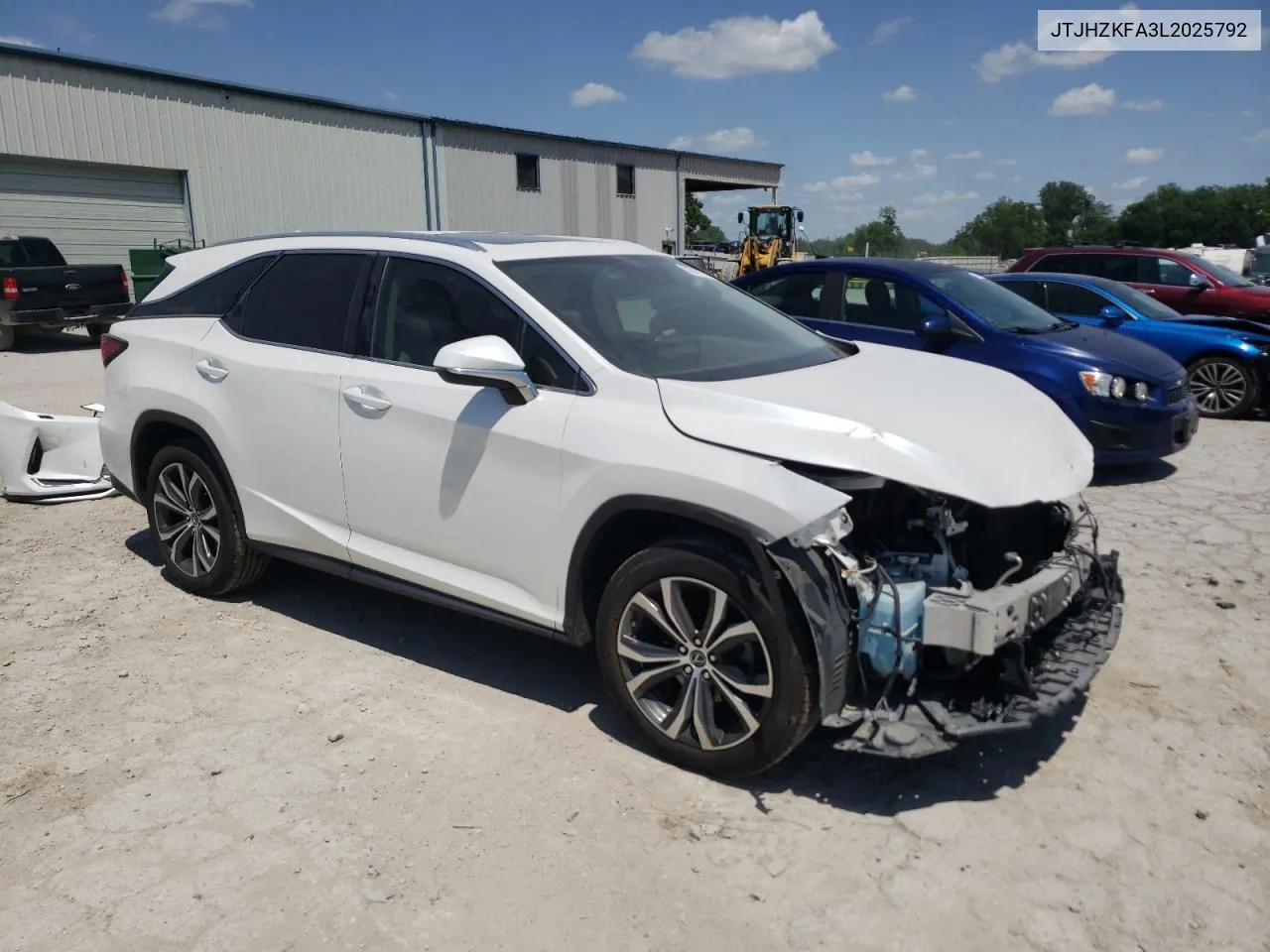 2020 Lexus Rx 350 L VIN: JTJHZKFA3L2025792 Lot: 56319744