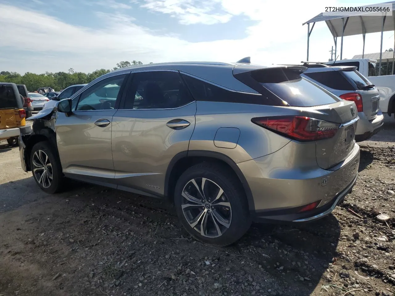 2020 Lexus Rx 450H VIN: 2T2HGMDAXLC055666 Lot: 60037414