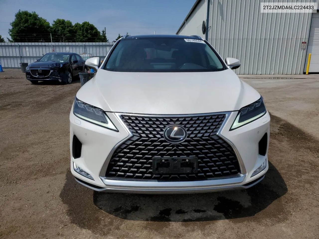 2020 Lexus Rx 350 VIN: 2T2JZMDA6LC224433 Lot: 60140044