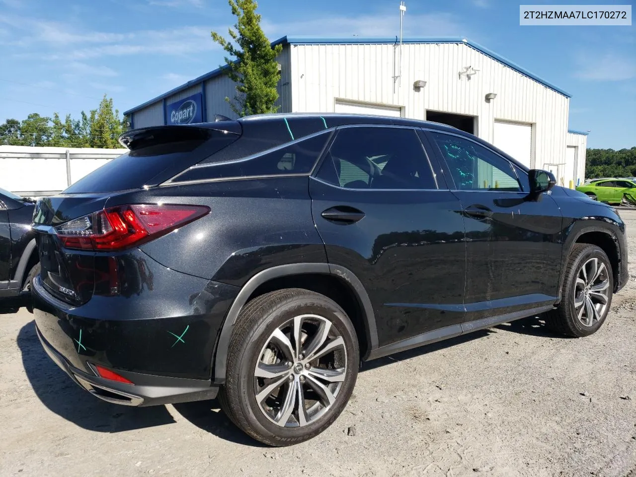 2020 Lexus Rx 350 VIN: 2T2HZMAA7LC170272 Lot: 62414654