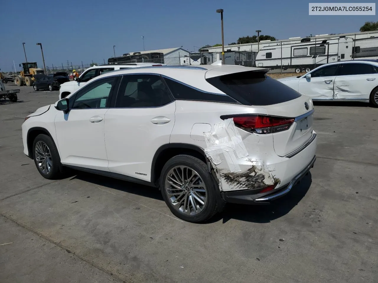 2020 Lexus Rx 450H VIN: 2T2JGMDA7LC055254 Lot: 64633874