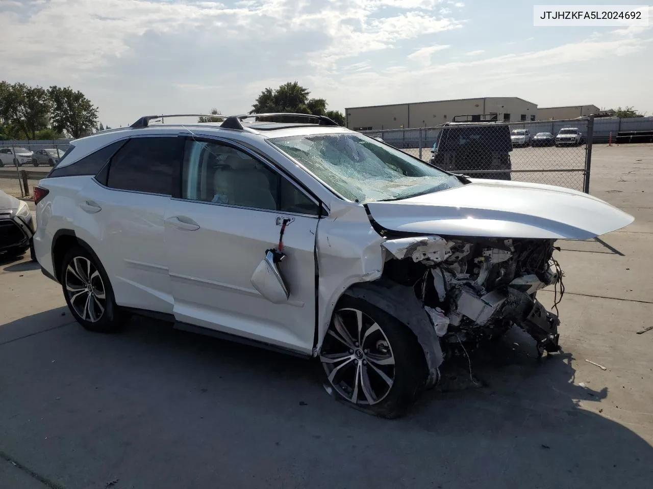 2020 Lexus Rx 350 L VIN: JTJHZKFA5L2024692 Lot: 64784133