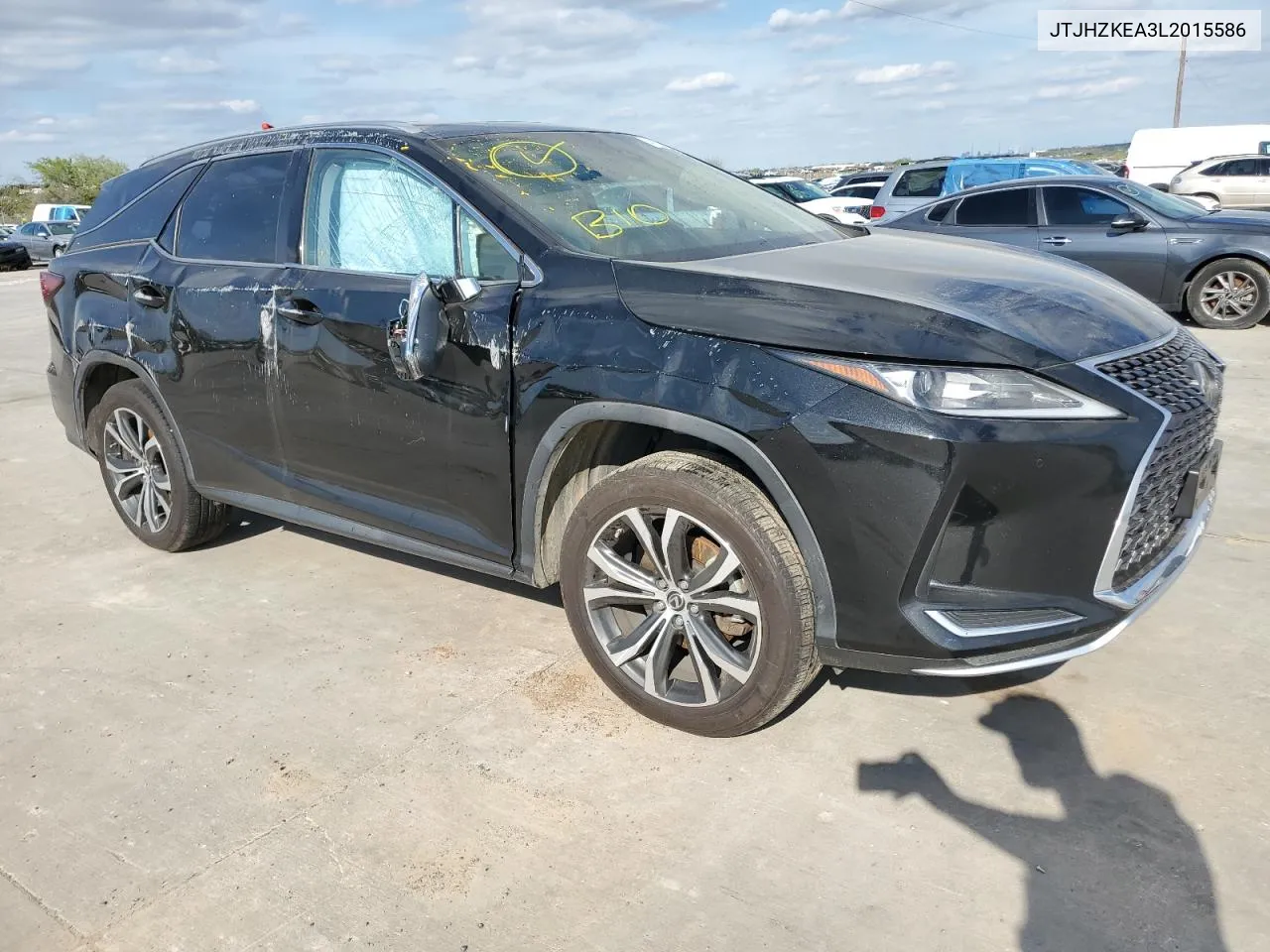 2020 Lexus Rx 350 L VIN: JTJHZKEA3L2015586 Lot: 65132884