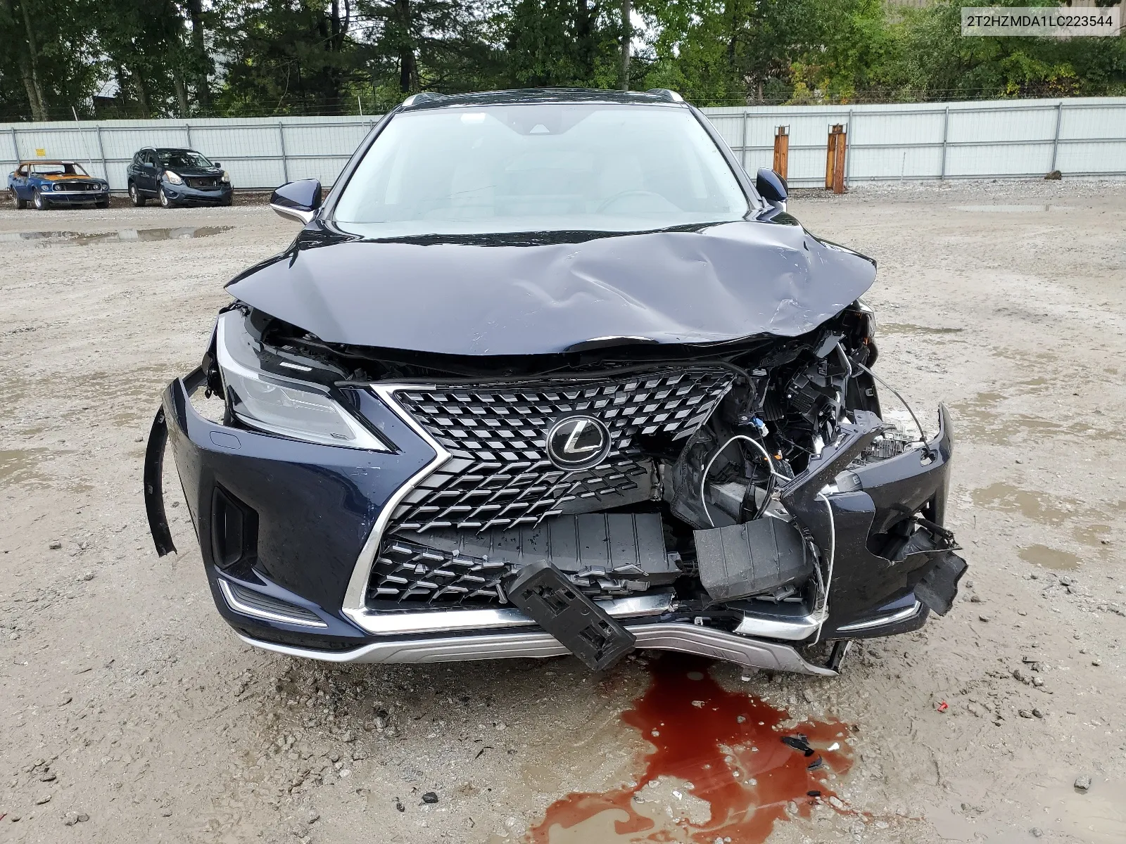 2020 Lexus Rx 350 VIN: 2T2HZMDA1LC223544 Lot: 66669614