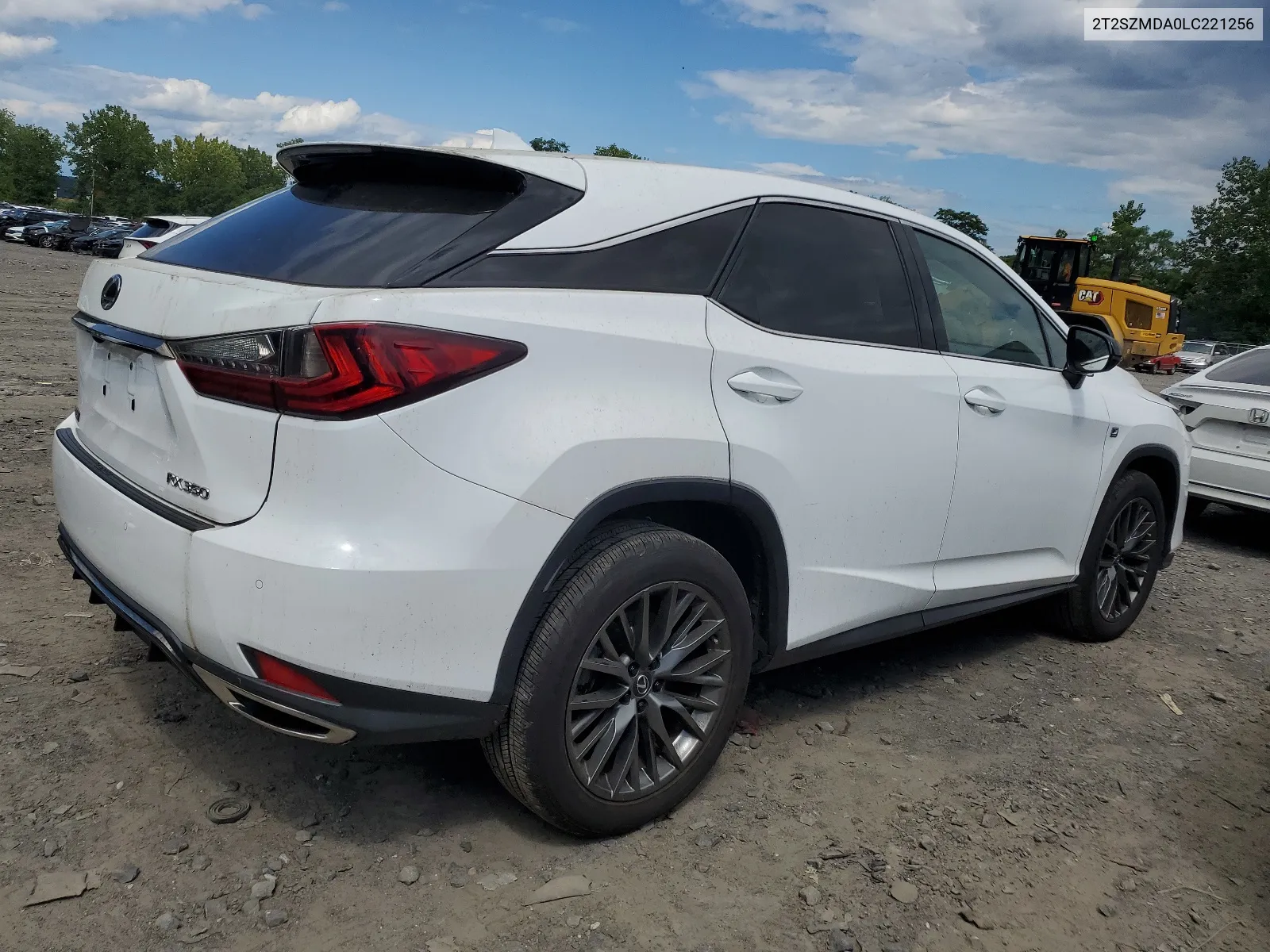 2020 Lexus Rx 350 F Sport VIN: 2T2SZMDA0LC221256 Lot: 66888844