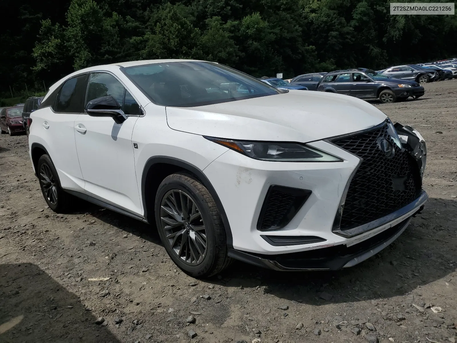 2020 Lexus Rx 350 F Sport VIN: 2T2SZMDA0LC221256 Lot: 66888844