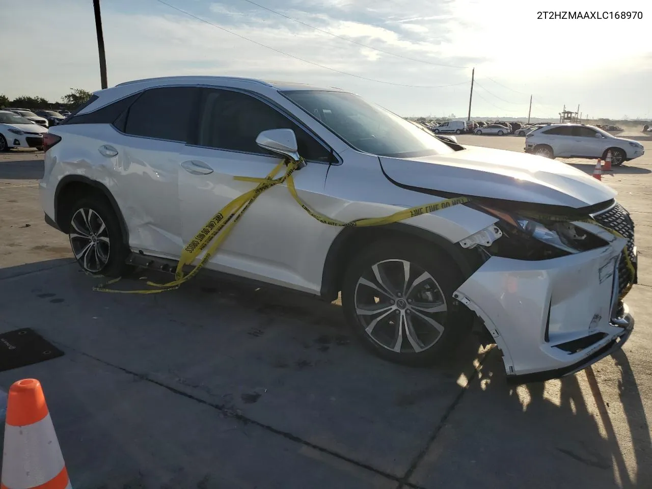 2020 Lexus Rx 350 VIN: 2T2HZMAAXLC168970 Lot: 68038454