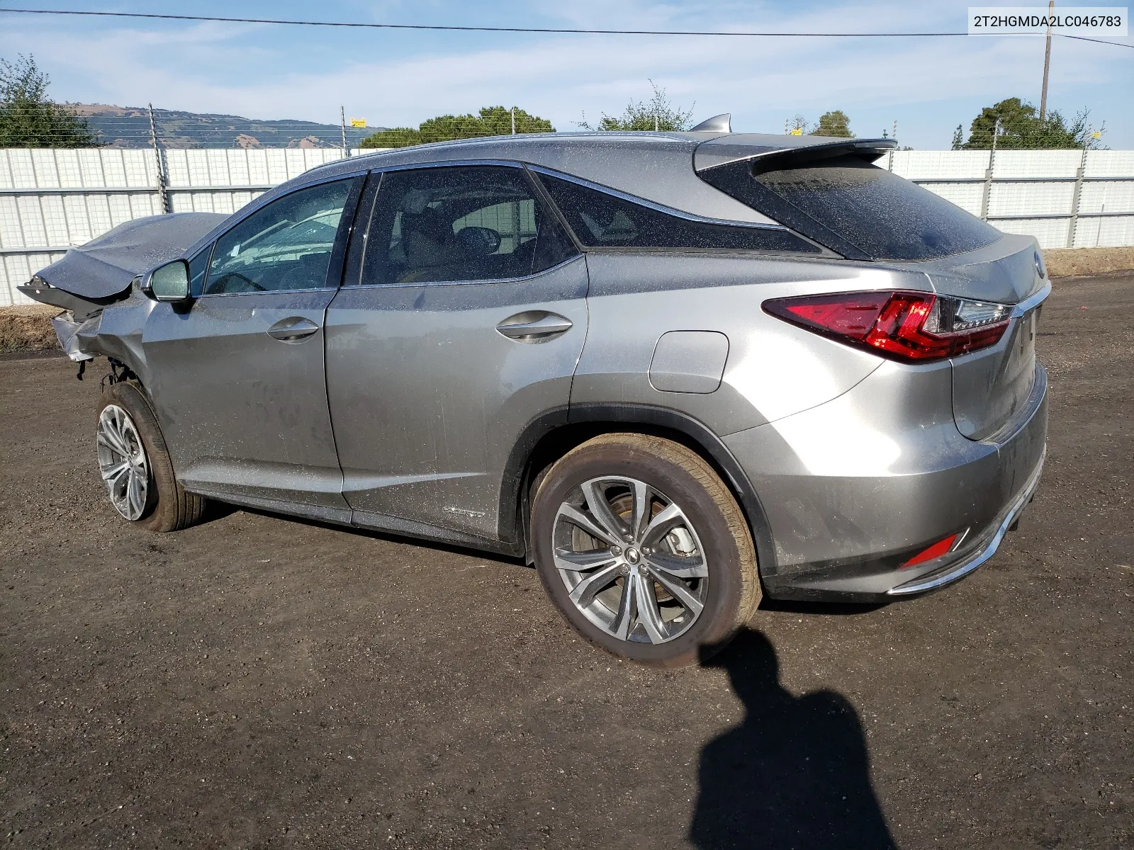 2020 Lexus Rx 450H VIN: 2T2HGMDA2LC046783 Lot: 68273964